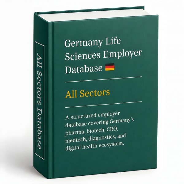 Germany Life Sciences Employer Database (All Sectors)