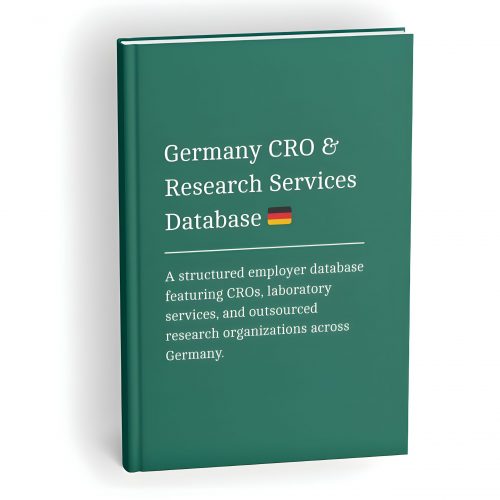 X Germany Biotech R&D & CRO Employer Database