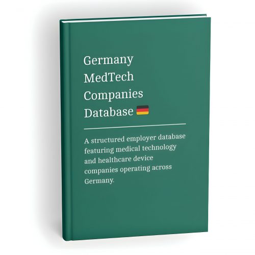 X Germany MedTech Companies Database
