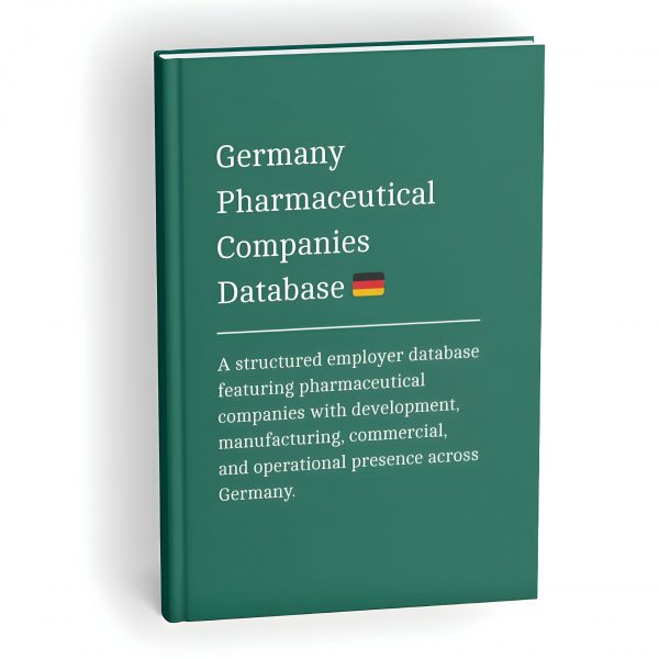 X Germany Pharmaceutical Companies Database